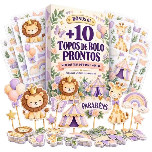 Topos de bolo prontos